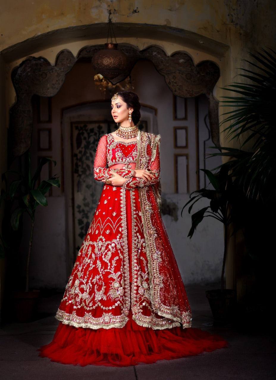 Rani – Bridal Tiraz– Bisma Akbar